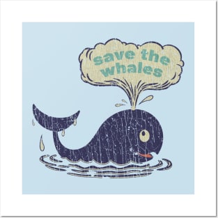 Save The Whales 1980 Posters and Art